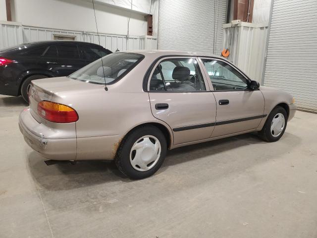 1Y1SK52801Z443485 - 2001 CHEVROLET GEO PRIZM BASE TAN photo 3