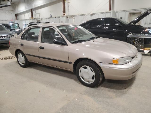 1Y1SK52801Z443485 - 2001 CHEVROLET GEO PRIZM BASE TAN photo 4