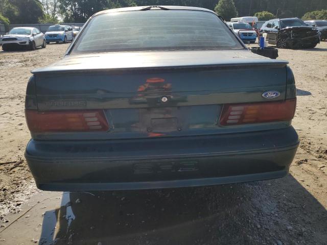 1FACP54Y0MA227474 - 1991 FORD TAURUS SHO GREEN photo 6