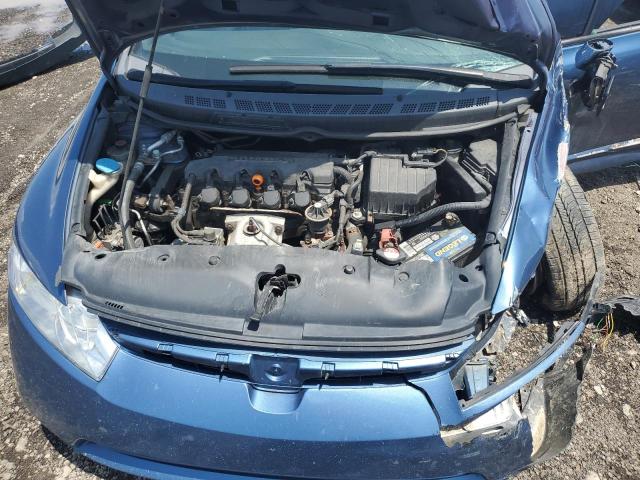 1HGFA16816L112437 - 2006 HONDA CIVIC EX BLUE photo 11