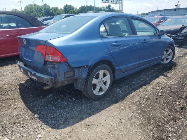 1HGFA16816L112437 - 2006 HONDA CIVIC EX BLUE photo 3