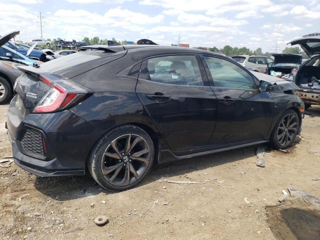 SHHFK7H97HU227049 - 2017 HONDA CIVIC SPORT TOURING BLACK photo 3