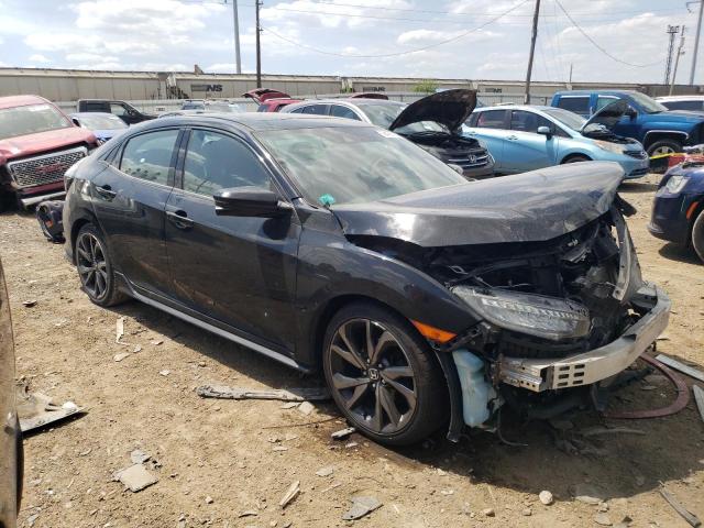 SHHFK7H97HU227049 - 2017 HONDA CIVIC SPORT TOURING BLACK photo 4