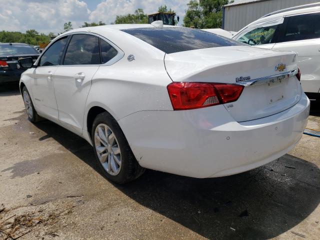 2G1115S30G9205574 - 2016 CHEVROLET IMPALA LT WHITE photo 2