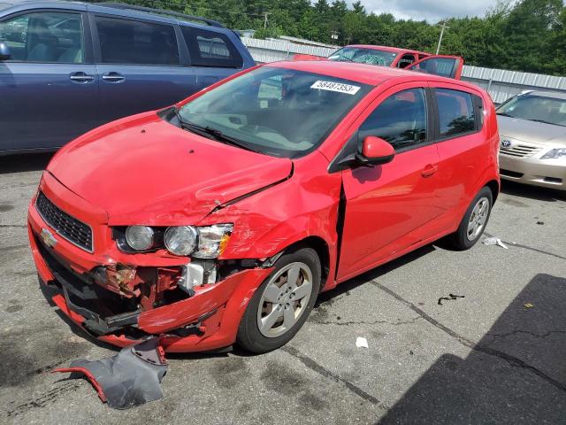 1G1JA6SG8G4117321 - 2016 CHEVROLET SONIC LS წითელი ფოტო 1