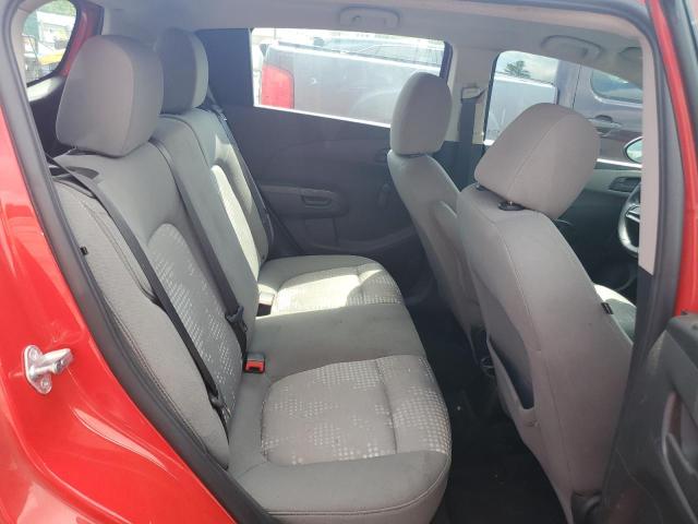 1G1JA6SG8G4117321 - 2016 CHEVROLET SONIC LS წითელი ფოტო 10