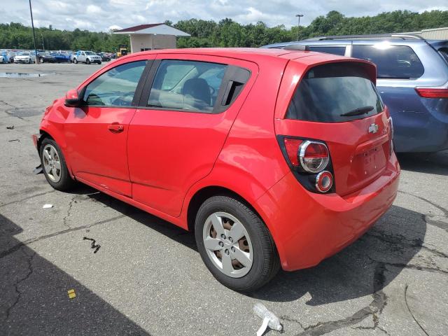 1G1JA6SG8G4117321 - 2016 CHEVROLET SONIC LS წითელი ფოტო 2