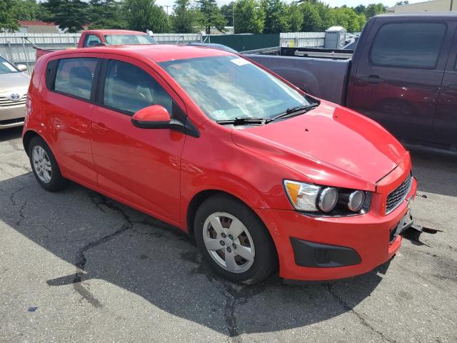 1G1JA6SG8G4117321 - 2016 CHEVROLET SONIC LS წითელი ფოტო 4