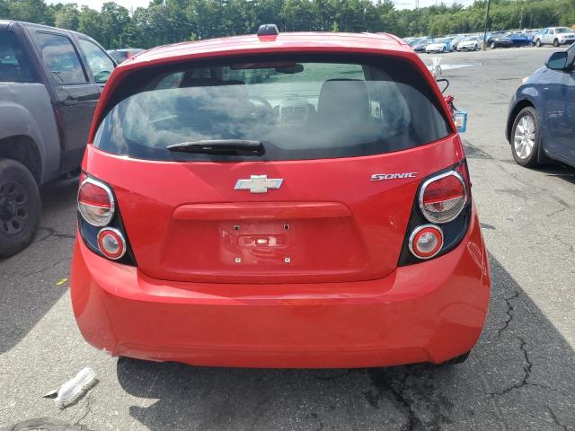 1G1JA6SG8G4117321 - 2016 CHEVROLET SONIC LS წითელი ფოტო 6