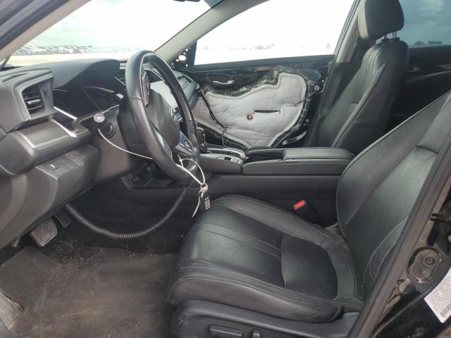 2HGFC1F74HH638269 - 2017 HONDA CIVIC EXL შავი ფოტო 7