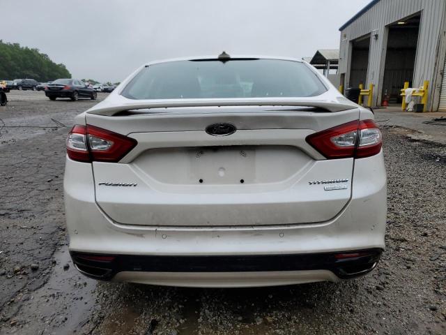 3FA6P0K96DR153690 - 2013 FORD FUSION TITANIUM 白色 照片 6