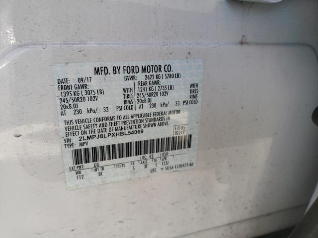 2LMPJ8LPXHBL54069 - 2017 LINCOLN MKX RESERVE Ağ foto 13