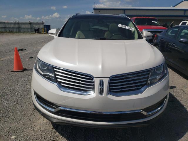 2LMPJ8LPXHBL54069 - 2017 LINCOLN MKX RESERVE WHITE photo 5