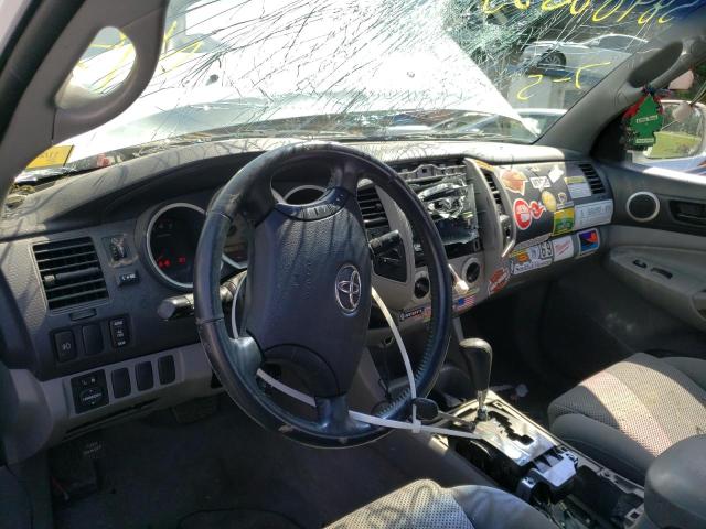 5TEUU42NX8Z545804 - 2008 TOYOTA TACOMA ACCESS CAB თეთრი ფოტო 8