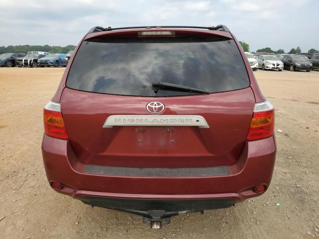 5TDKK3EH9AS016165 - 2010 TOYOTA HIGHLANDER SE MAROON photo 6