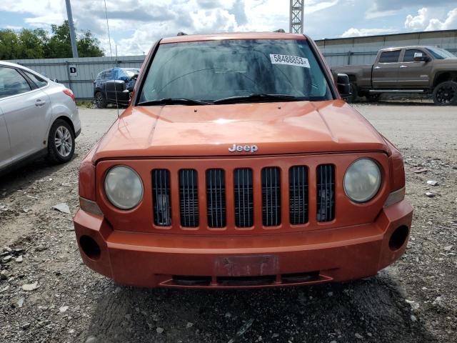 1J8FT28W48D779275 - 2008 JEEP PATRIOT SPORT ORANGE photo 5