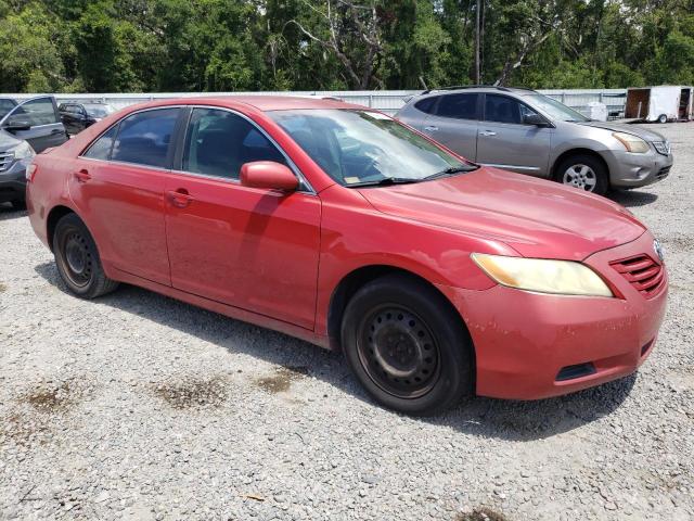 4T1BE46K07U014313 - 2007 TOYOTA CAMRY CE RED photo 4