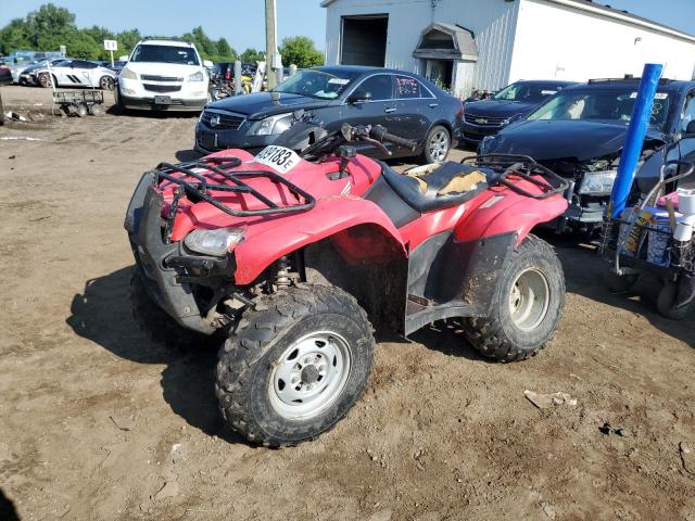 1HFTE350874000250 - 2007 HONDA TRX420 FM RED photo 2