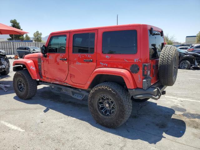 1C4BJWDGXJL805035 - 2018 JEEP WRANGLER U SPORT RED photo 2