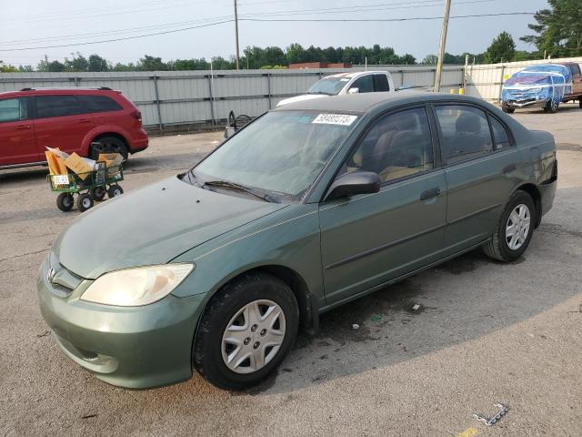 1HGES16354L015428 - 2004 HONDA CIVIC DX VP Yaşıl foto 1