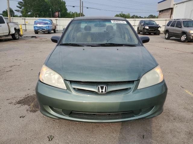 1HGES16354L015428 - 2004 HONDA CIVIC DX VP Yaşıl foto 5