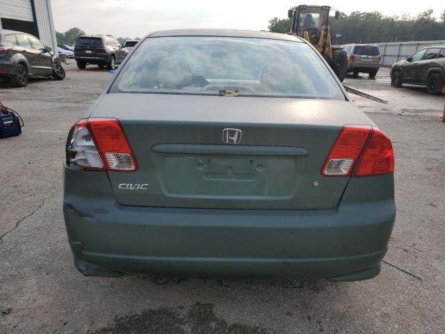 1HGES16354L015428 - 2004 HONDA CIVIC DX VP Yaşıl foto 6