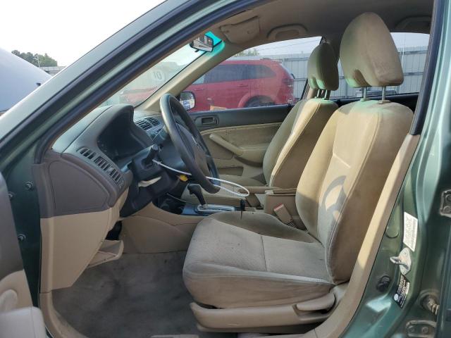 1HGES16354L015428 - 2004 HONDA CIVIC DX VP Yaşıl foto 7