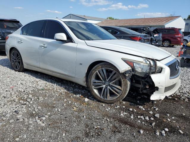 JN1BV7AP2EM692828 - 2014 INFINITI Q50 BASE WHITE photo 4