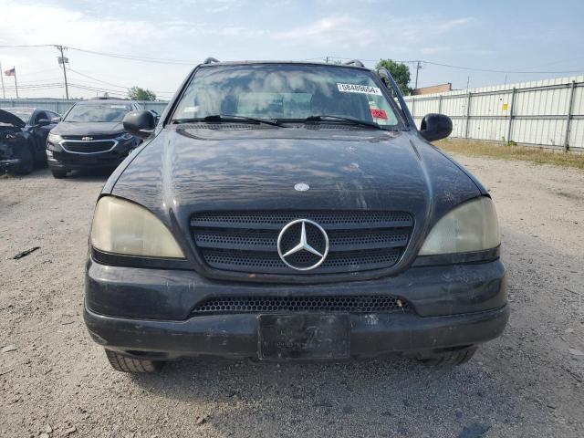 4JGAB54E01A253697 - 2001 MERCEDES-BENZ ML 320 BLACK photo 5