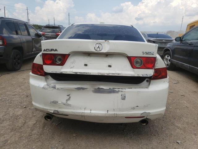 JH4CL96886C020265 - 2006 ACURA TSX WHITE photo 6