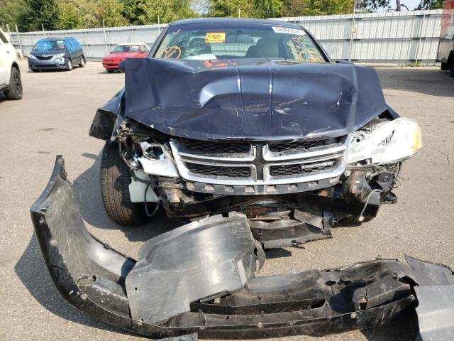 1B3BD2FG1BN500222 - 2011 DODGE AVENGER LUX BLUE photo 9