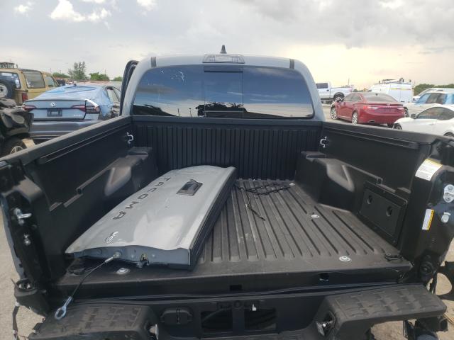 3TMAZ5CNXMM148738 - 2021 TOYOTA TACOMA DOUBLE CAB SILVER photo 9