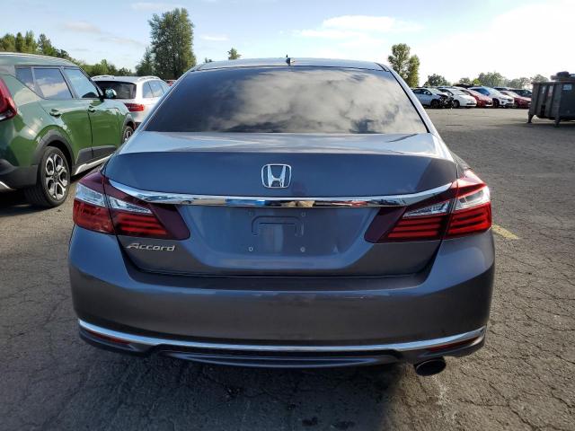 1HGCR2F04GA196276 - 2016 HONDA ACCORD EX GRAY photo 6