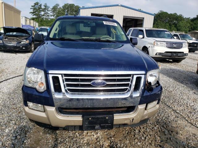 1FMEU64E27UB23266 - 2007 FORD EXPLORER EDDIE BAUER BLUE photo 5