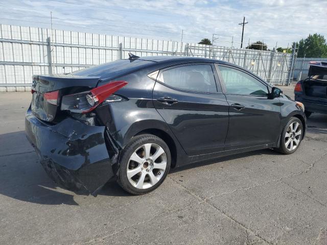 5NPDH4AE2DH214539 - 2013 HYUNDAI ELANTRA GLS BLACK photo 3