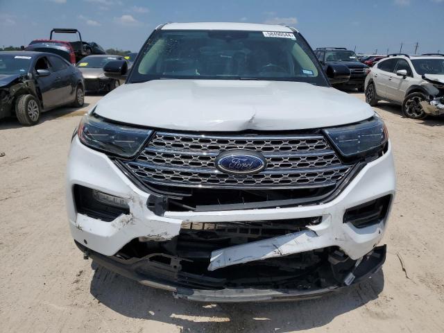 1FMSK7FH6LGA38459 - 2020 FORD EXPLORER LIMITED WHITE photo 5