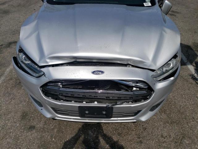 3FA6P0UU2FR106418 - 2015 FORD FUSION S HYBRID GRAY photo 11