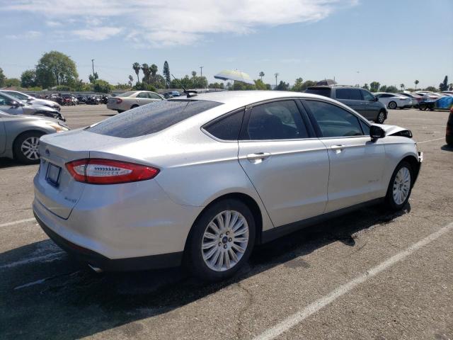 3FA6P0UU2FR106418 - 2015 FORD FUSION S HYBRID GRAY photo 3