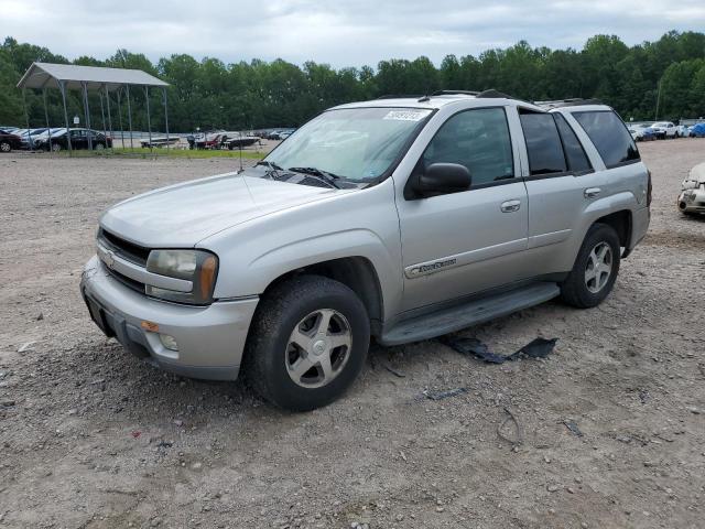 1GNDT13S742244208 - 2004 CHEVROLET TRAILBLAZE LS SILVER photo 1