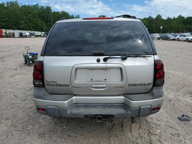 1GNDT13S742244208 - 2004 CHEVROLET TRAILBLAZE LS SILVER photo 6