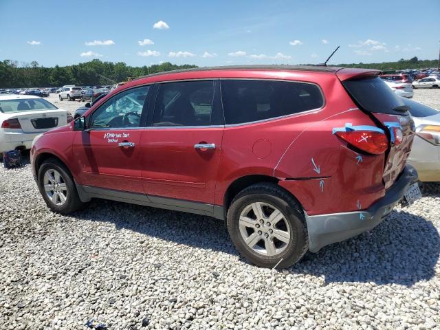 1GNKVGED5CJ168091 - 2012 CHEVROLET TRAVERSE LT 红色 照片 2