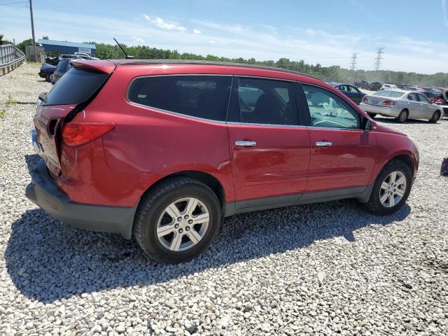 1GNKVGED5CJ168091 - 2012 CHEVROLET TRAVERSE LT 红色 照片 3