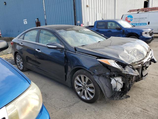 5NPEC4AB2CH447473 - 2012 HYUNDAI SONATA SE BLUE photo 4