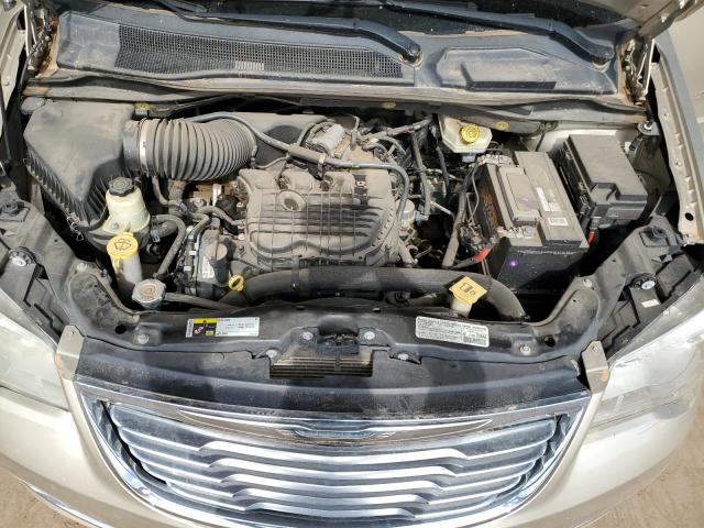 2C4RC1CG4ER146461 - 2014 CHRYSLER TOWN & COU TOURING L GOLD photo 12