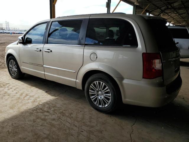 2C4RC1CG4ER146461 - 2014 CHRYSLER TOWN & COU TOURING L GOLD photo 2