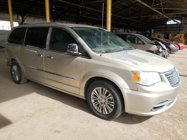2C4RC1CG4ER146461 - 2014 CHRYSLER TOWN & COU TOURING L GOLD photo 4