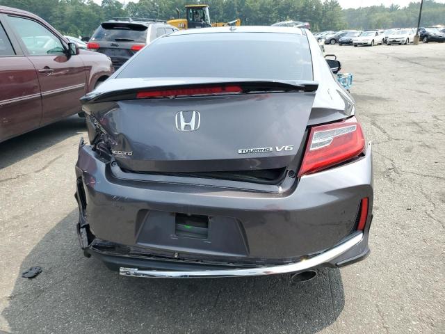 1HGCT2B09HA006531 - 2017 HONDA ACCORD TOURING GRAY photo 6