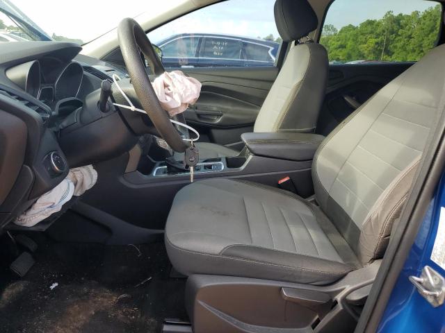1FMCU0F78HUA68357 - 2017 FORD ESCAPE S BLUE photo 7