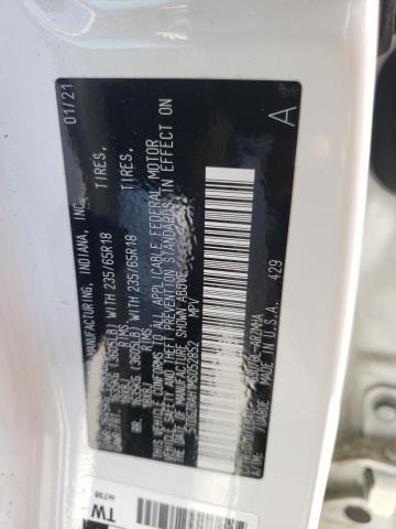 5TDGZRAH1MS052852 - 2021 TOYOTA HIGHLANDER XLE Սպիտակ լուսանկար 13