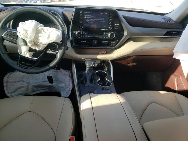 5TDGZRAH1MS052852 - 2021 TOYOTA HIGHLANDER XLE Սպիտակ լուսանկար 8
